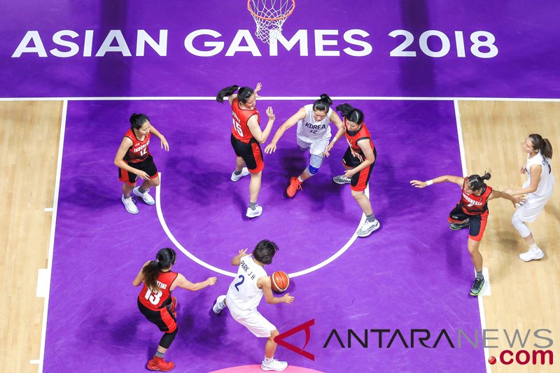 Hasil dan klasemen basket putri, Indonesia peringkat keempat