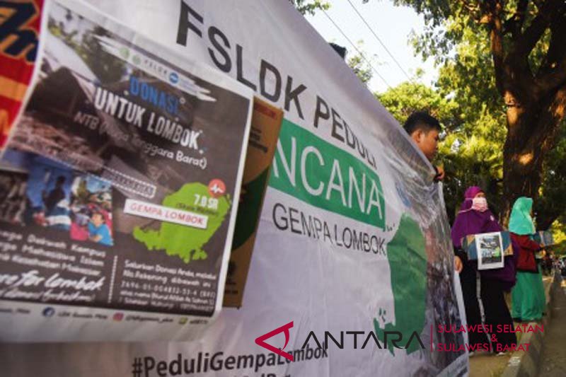 Aksi kemanusiaan korban gempa Lombok