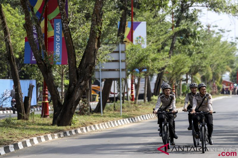 Satgas pengamanan Asian Games Palembang masih siaga