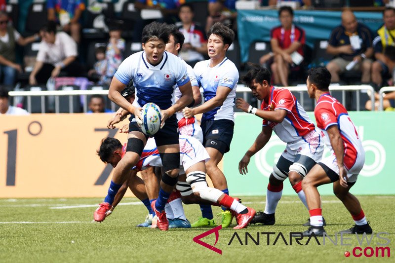 Jepang loloskan dua tim rugby ke semi final