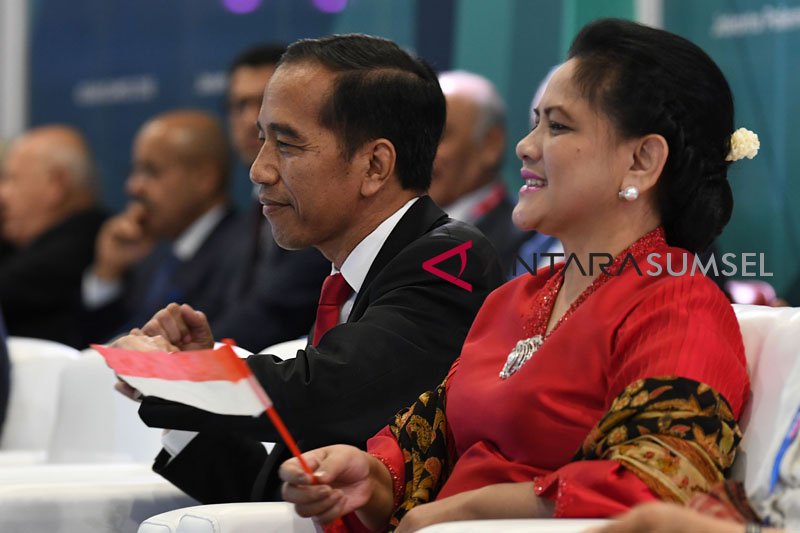 Meriahnya pembukaan Asian Games 2018 di GBK Jakarta
