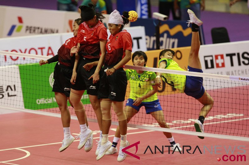 Sepak Takraw Penyisihan Quadrant Putri