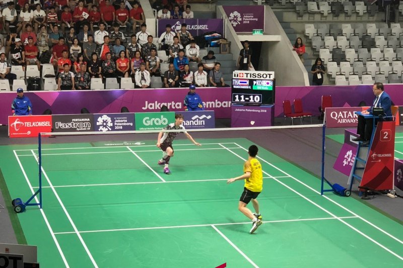 Tim putra Korea tantang Jepang pada perempat final bulu tangkis