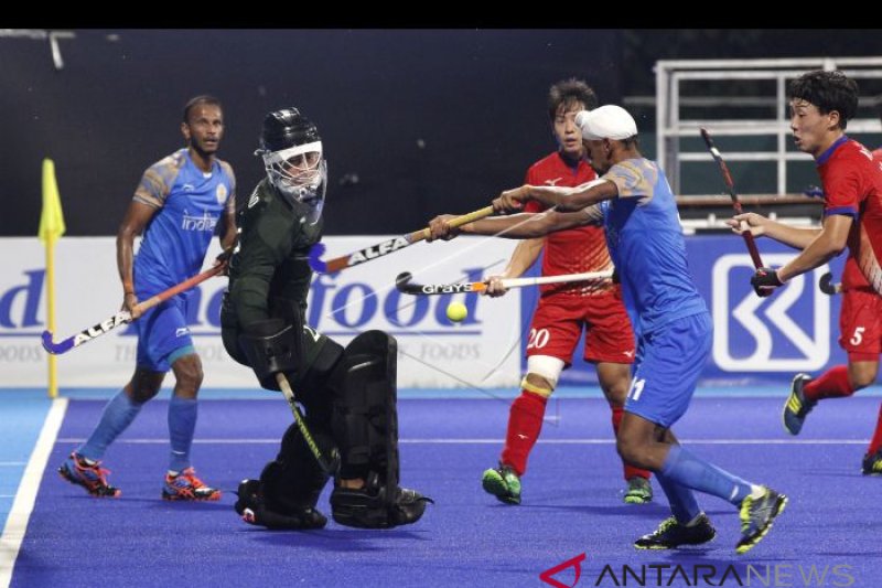 Tim hoki India bungkam Jepang 8-0