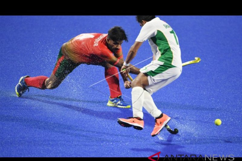 Tim hoki Pakistan dan Malaysia lolos penyisihan grup B