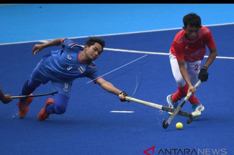 Tim hoki Indonesia takluk 1-2 dari Thailand