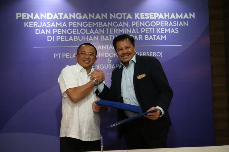 MoU Pengembangan Pelabuhan Batu Ampar