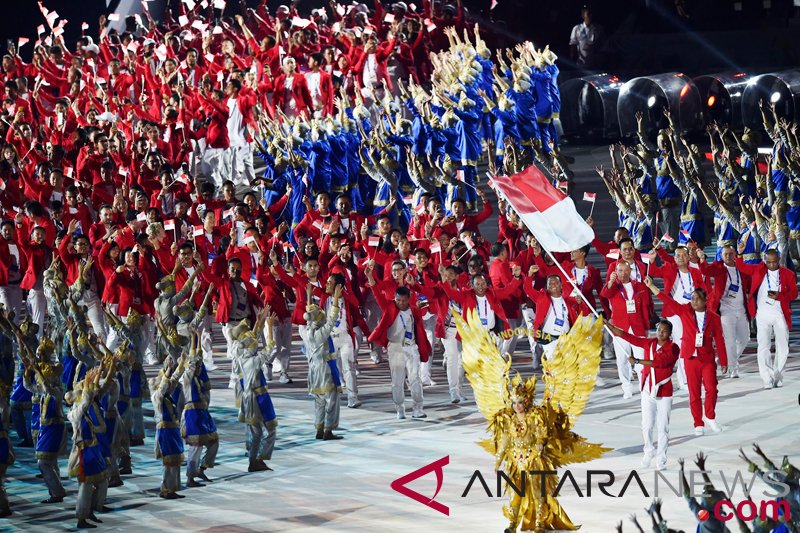 Defile Kontingen Indonesia