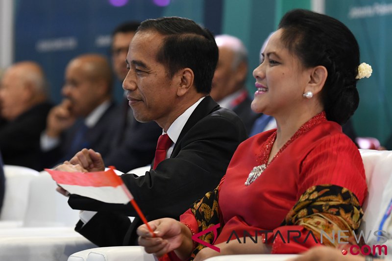 Presiden Joko Widodo Berjoged