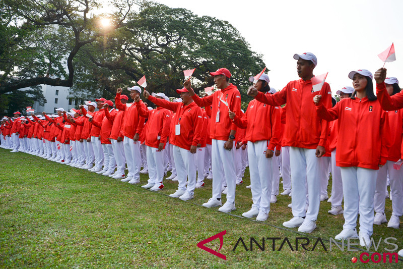 Presiden Melepas Kontingan Asian Games