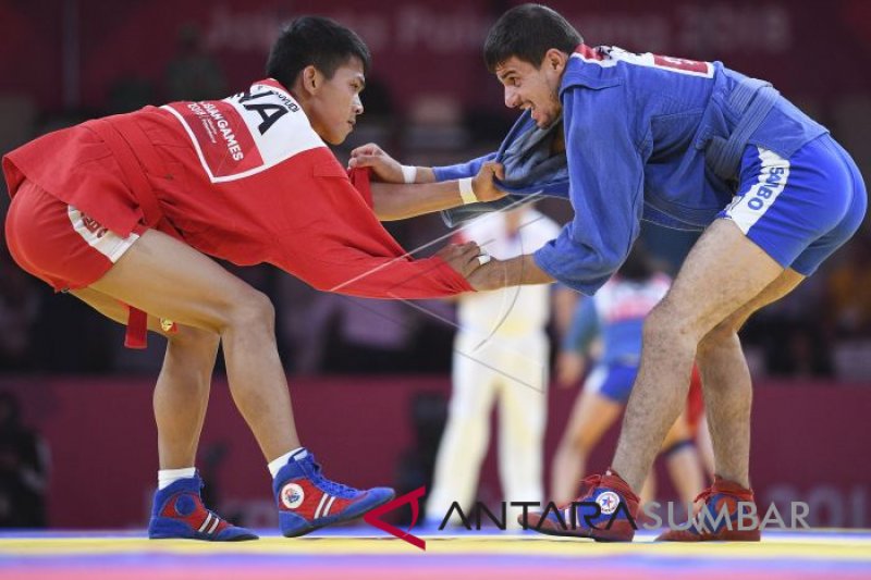 SAMBO PUTRA-52KG INDONESIA VS UZBEKISTAN