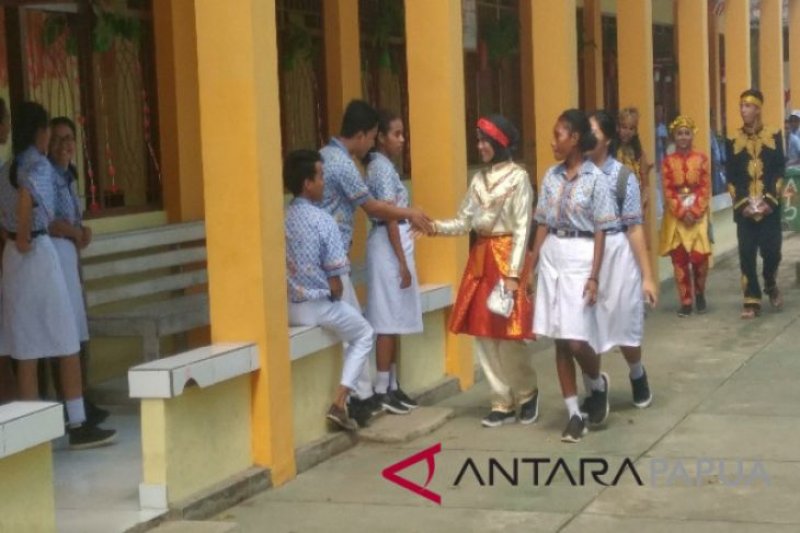 SMN Aceh berinteraksi dengan Pelajar Papua