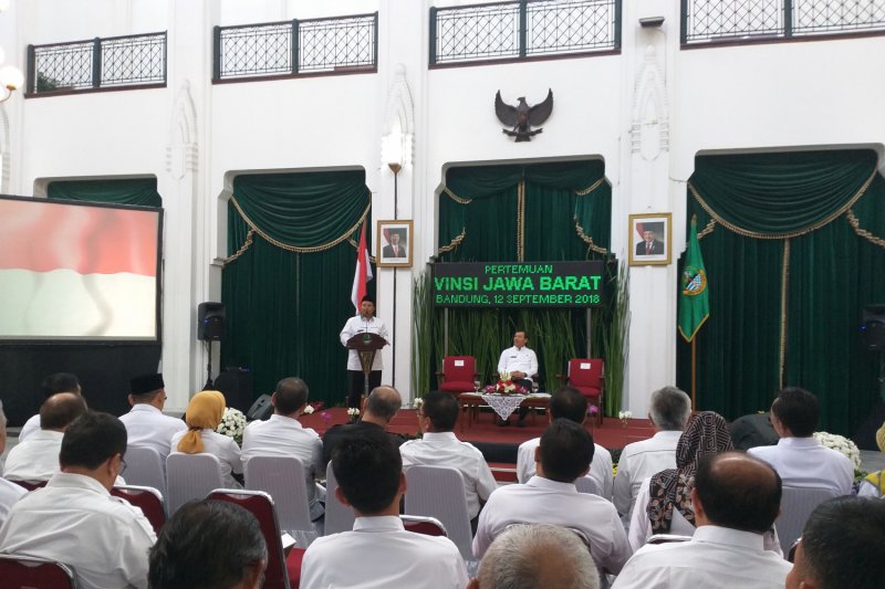 Sekda kabupaten/kota se-Jabar dikumpulkan di Gedung Sate