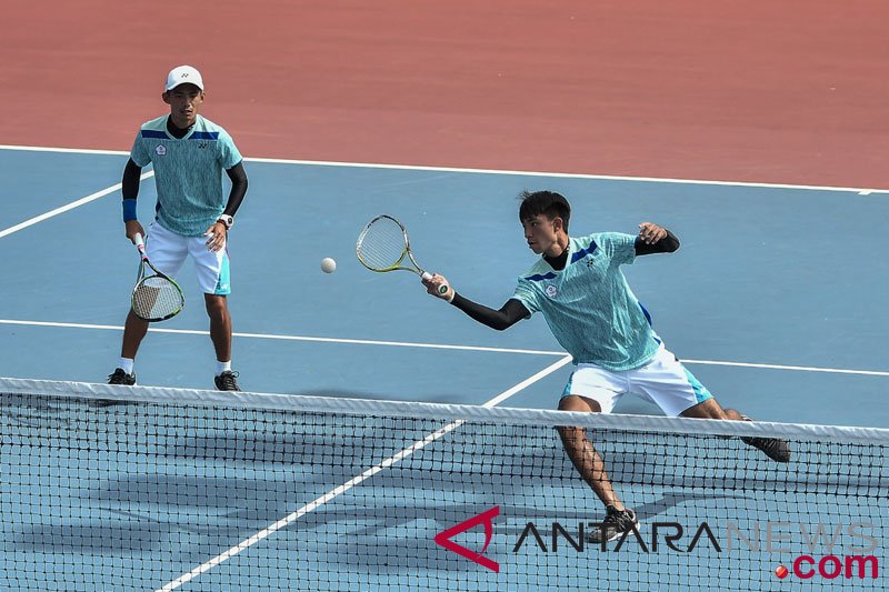 Soft Tenis-Perempatfinal Beregu Putra