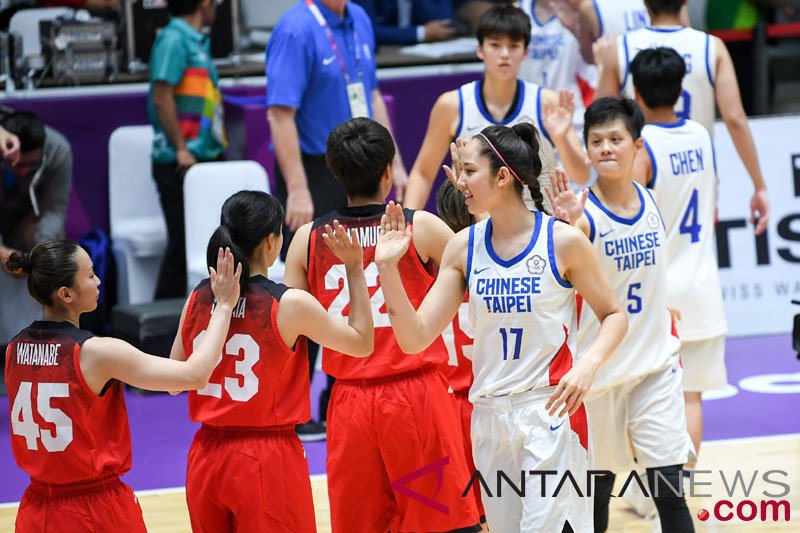 Final Perunggu-Basket Putri ChineseTaipei vs Jepang