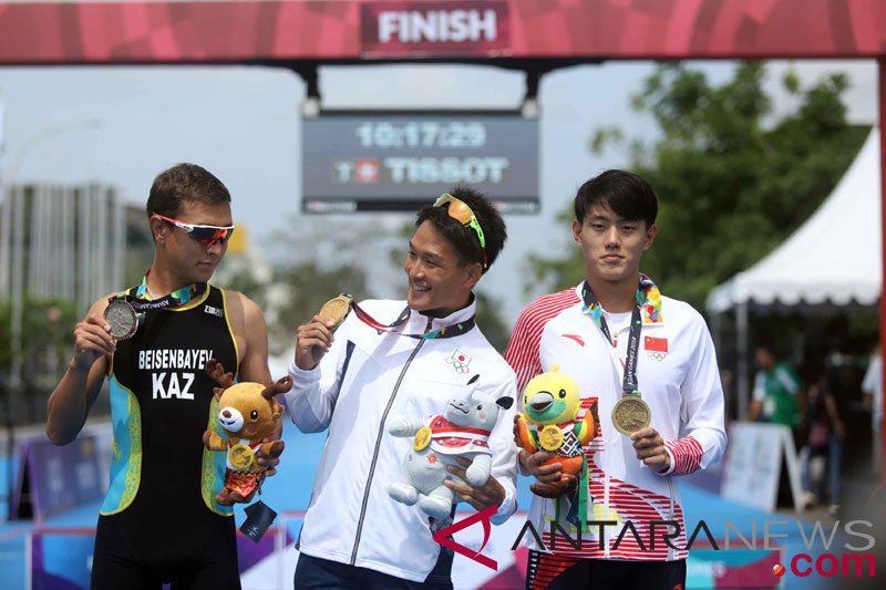 Triathlon Putra Asian Games