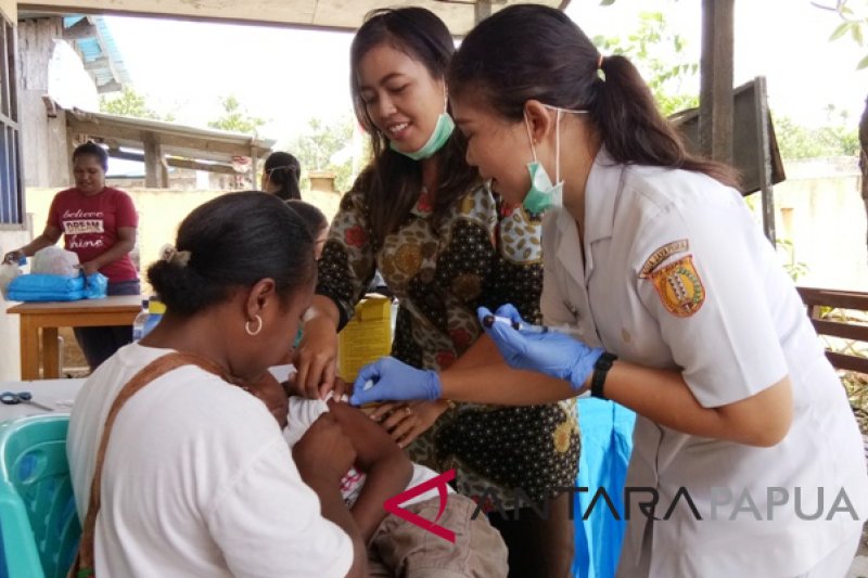 Lantamal Jayapura gelar bakti sosial di perbatasan RI-PNG