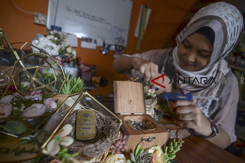 Kerajinan mahar dan hantaran - ANTARA News Jawa Barat