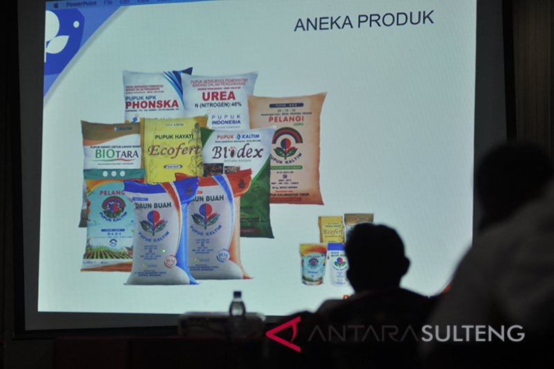 PT.Pupuk Kaltim sosialisasikan produk-produknya di Kota Palu