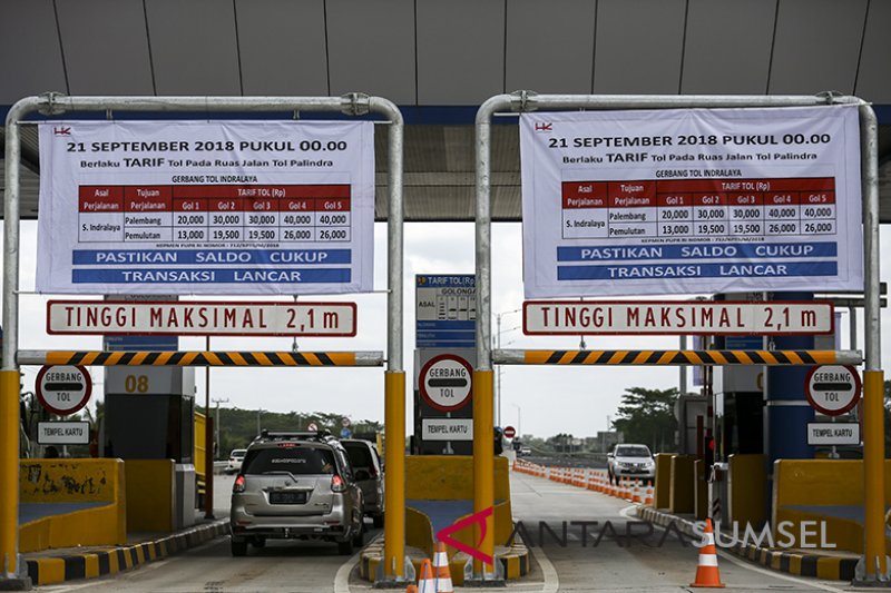 Tarif Baru Tol Palembang - Indralaya