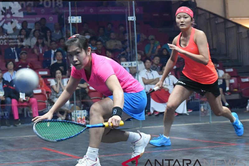 Hong Kong sementara unggul di final beregu putri squash