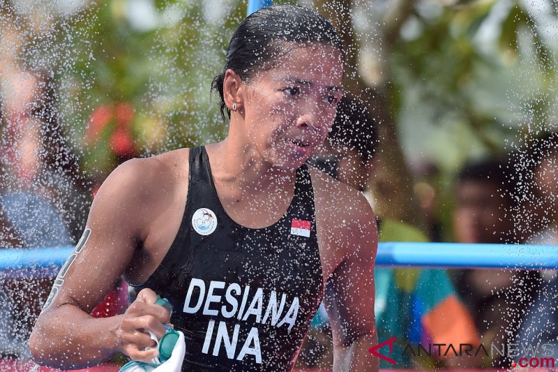 Indonesia buka triatlon hari ketiga dengan emas duatlon estafet putri