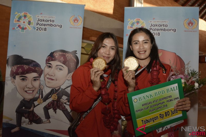 Penyambutan Atlet Asian Games Asal Bali