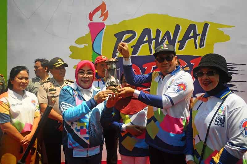 Pengambilan Api Asian Paragames