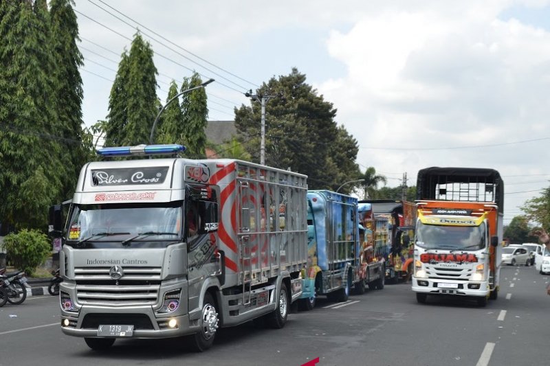 Heboh, 200 peserta ramaikan kontes modifikasi Jogjakarta Truck Festival