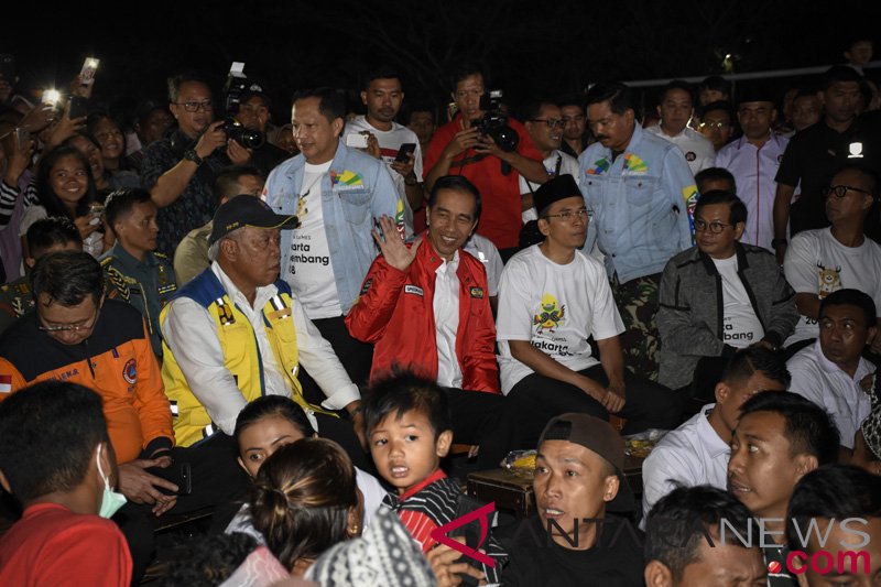 Presiden Nonton Bareng Upacara Penutupan Asian Games