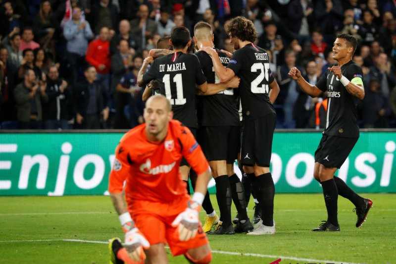 Liga Champions: PSG Kalahkan Red Star Belgrade  6-1