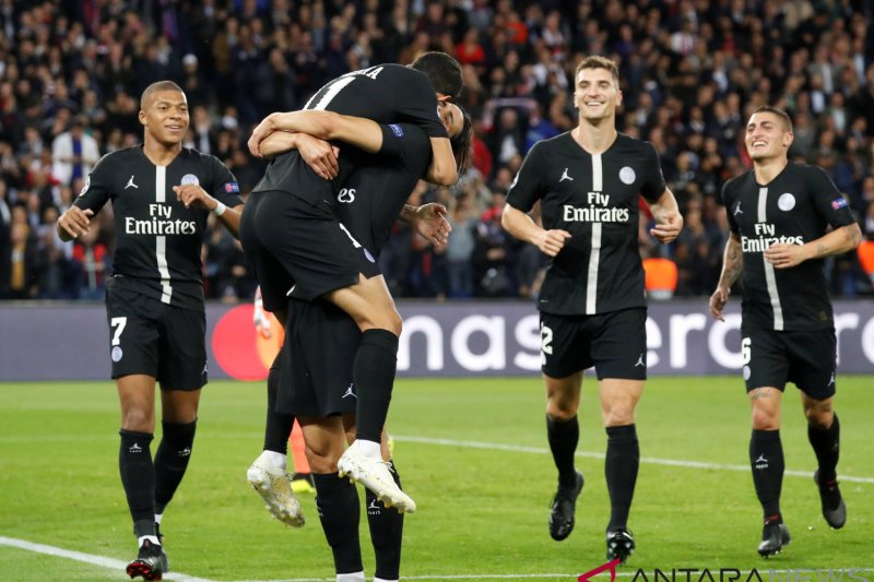 Liga Champions: PSG Kalahkan Red Star Belgrade  6-1