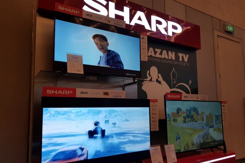 Sharp Indonesia Bakal Ekspor Azan Tv Ke Malaysia Antara News