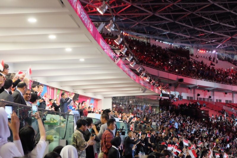 Presiden Jokowi sambut atlet Asian Para Games 2018