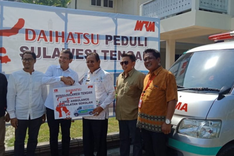 Astra Grup bantu ambulance untuk Sulteng