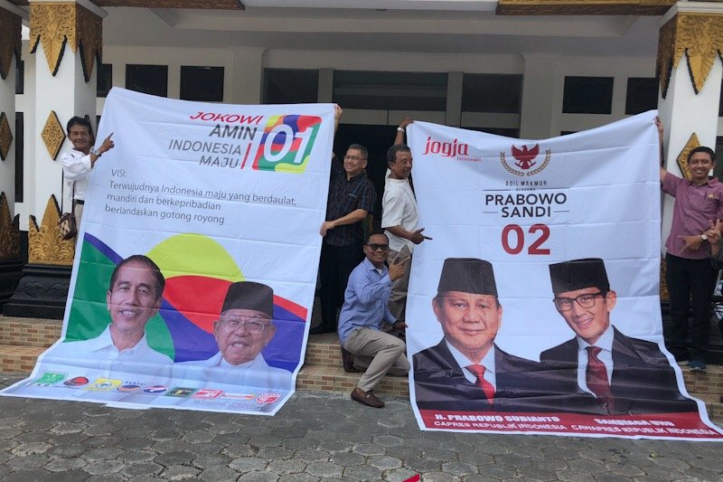 Kpu Yogyakarta Fasilitasi Dua Jenis Alat Peraga Kampanye Pemilu 2019 Antara News Yogyakarta 