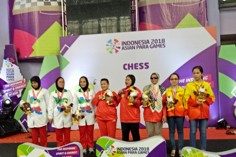 Tekun berlatih resep catur Indonesia borong enam medali emas