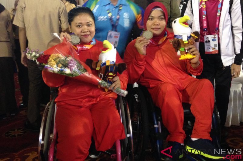 Siti berikan motivasi kepada penyandang disabilitas