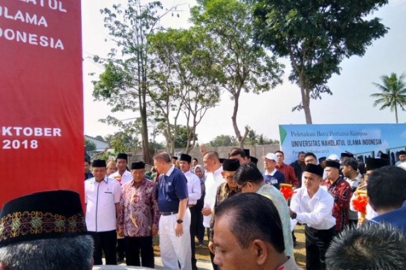 Pembangunan Universitas NU di Bogor kerja sama PBNU - Buddha Tzu Chi