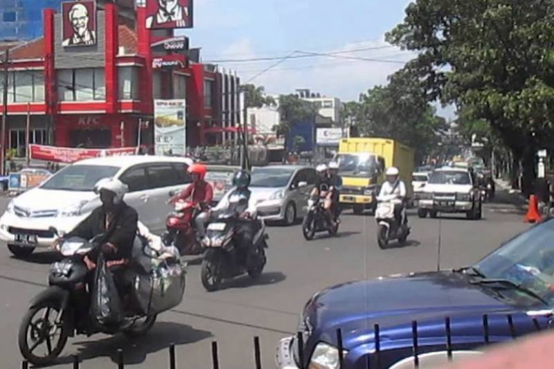 5 jalur lalu lintas di Bandung berubah