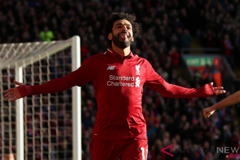 Liverpool kalahkan Palace, Mo Salah sumbang 2 gol