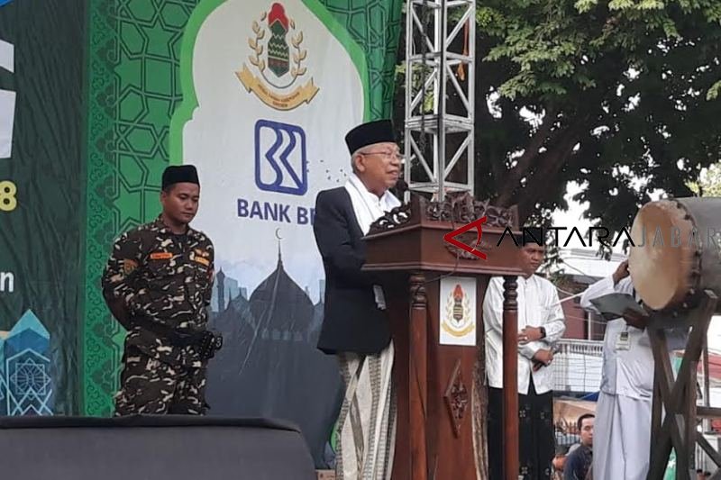 Ini permintaan Maruf Amin kepada santri Cirebon