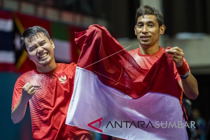 MEDALI EMAS TENIS MEJA ASIAN PARA GAMES