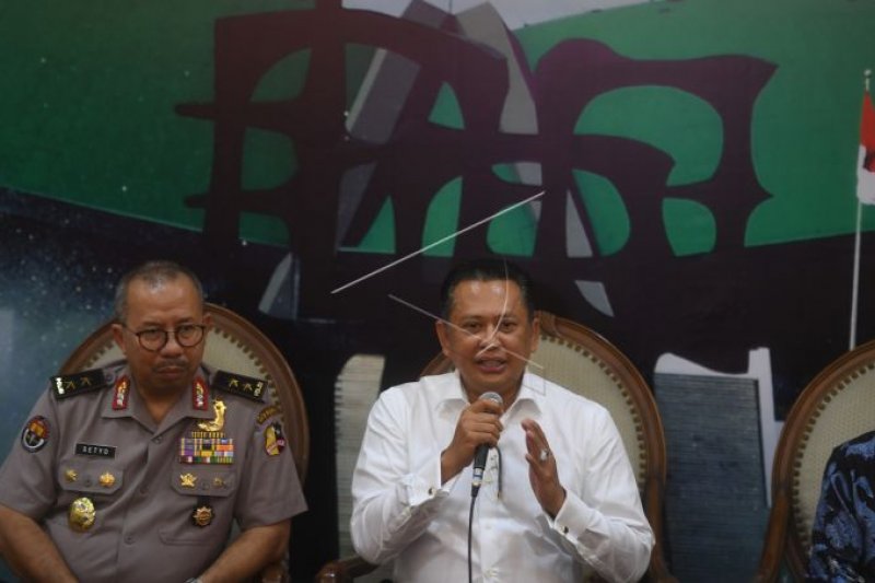 Terduga pelaku penembakan nyasar gedung DPR diperiksa, anggota Perbakin Tangerang Selatan