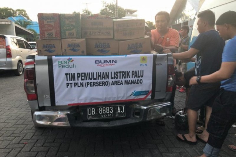 1.500 teknisi pulihkan penerangan daerah bencana Sulteng