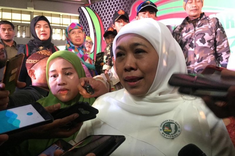 Khofifah gerakkan ustazah Jabar menangkan Jokowi-Maruf