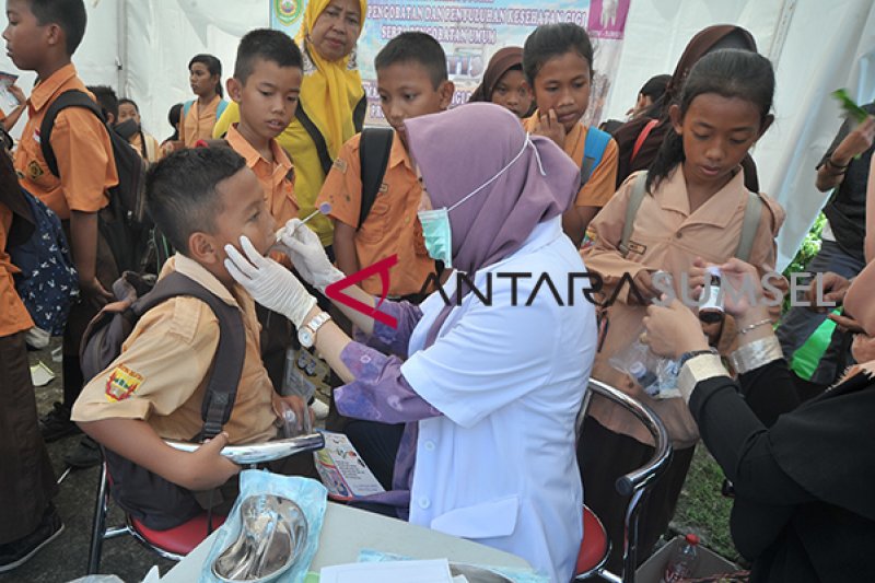 Peringatan Hari Kesehatan Nasional di Palembang