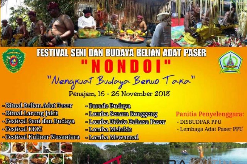 Belian Adat Paser Nondoi Dimeriahkan Ragam Hiburan-lomba - ANTARA News ...