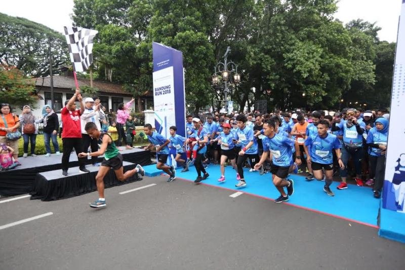 3.500 pelari ramaikan 'Bandung Run 2018'