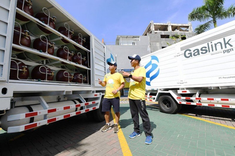 Gaslink truck juga disebar ke kota-kota di Jabar